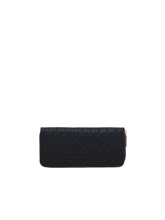 Cartera Pequeña de Piel Sintética de Color Liso