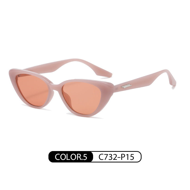 Gafas de sol cat eye estilo europeo y americano de tendencia