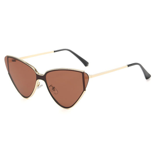 Gafas de sol cat eye retro de montura grande