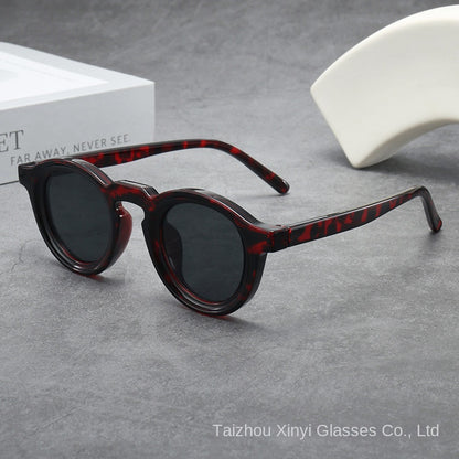 Gafas de Sol Redondas Vintage Montura Pequeña Protección UV400