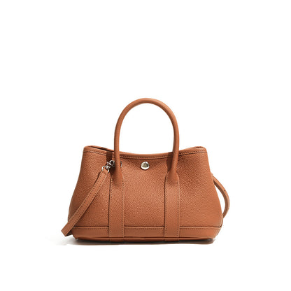 Bolso mini de piel cruzado estilo garden bag