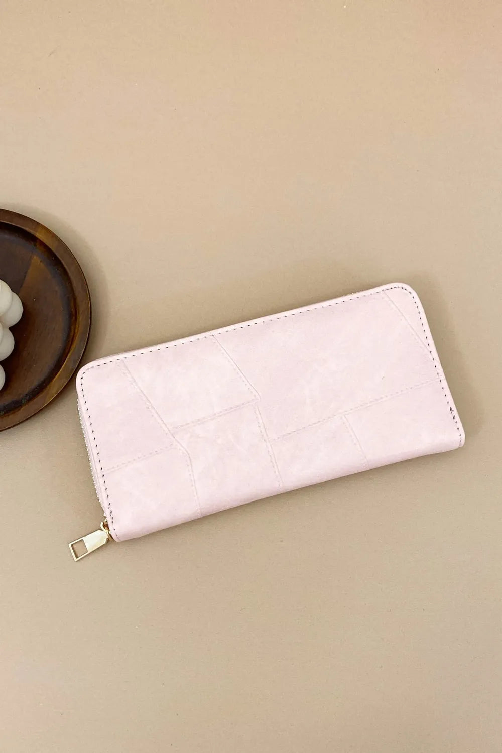 Cartera Pequeña de Piel Sintética con Múltiples Compartimentos