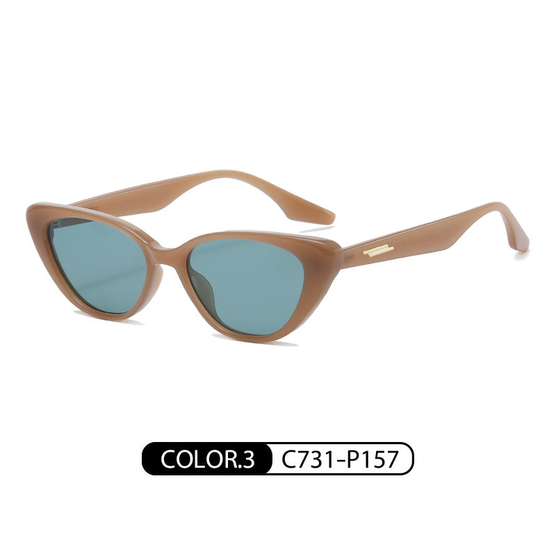 Gafas de sol cat eye estilo europeo y americano de tendencia
