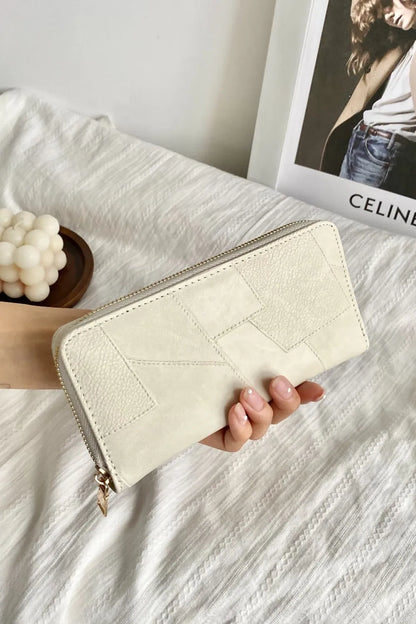 Cartera Pequeña de Piel Sintética con Múltiples Compartimentos