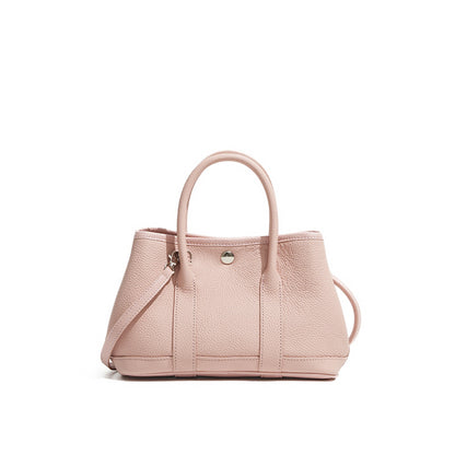 Bolso mini de piel cruzado estilo garden bag