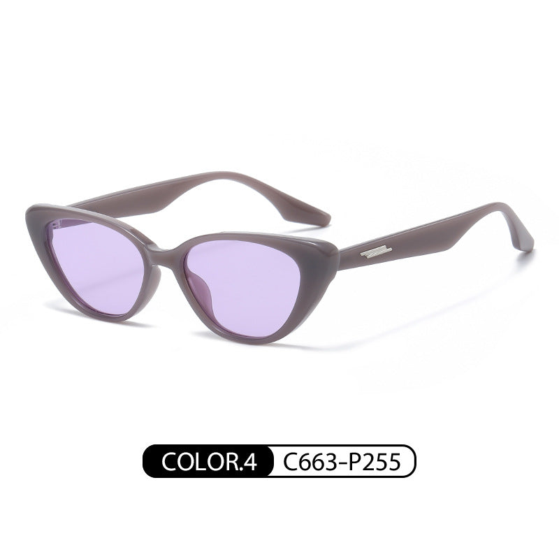Gafas de sol cat eye estilo europeo y americano de tendencia