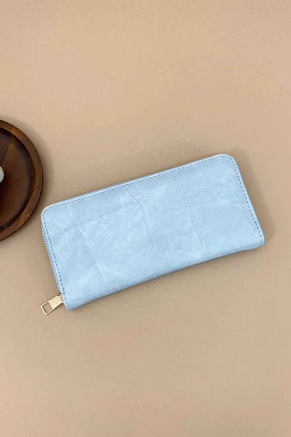 Cartera Pequeña de Piel Sintética con Múltiples Compartimentos