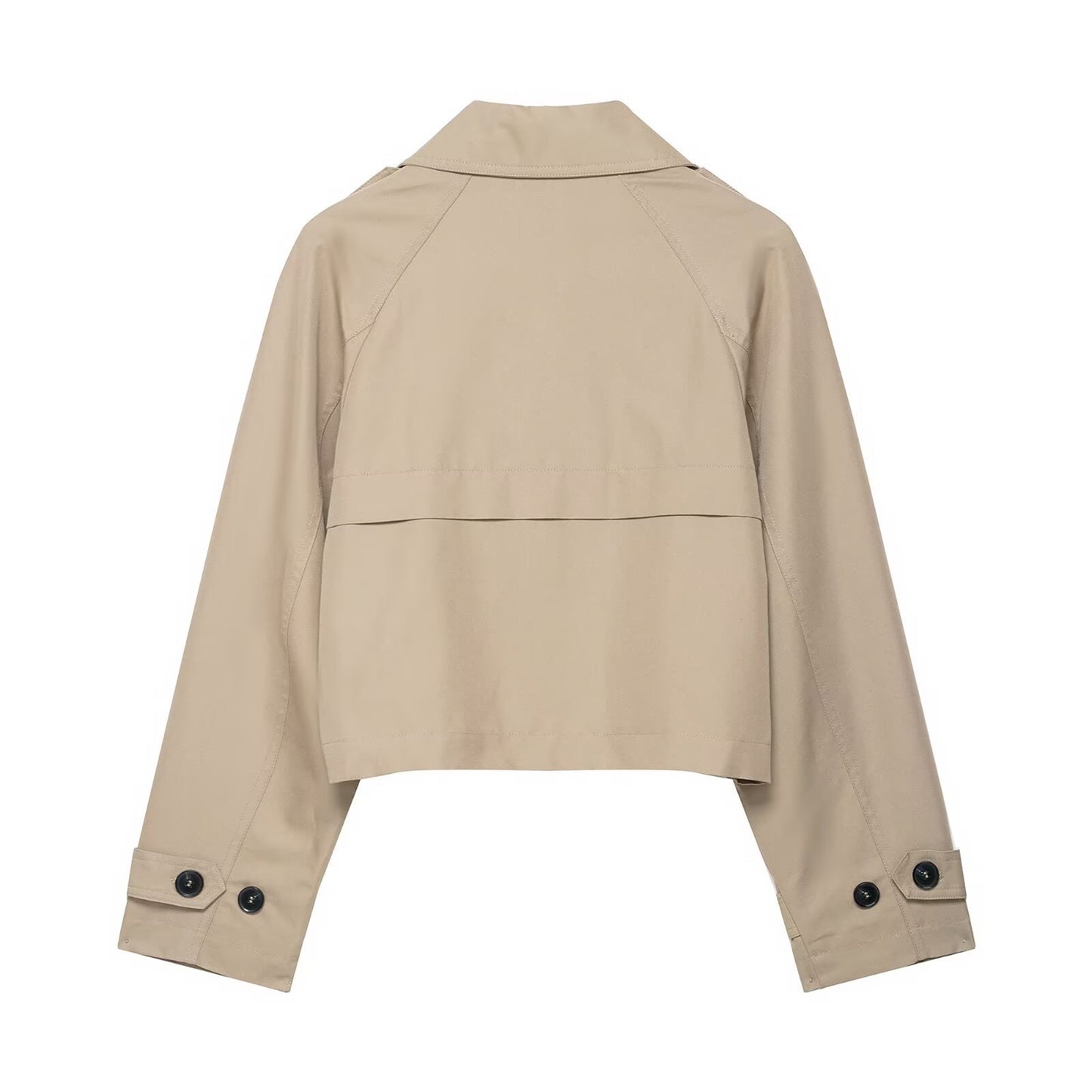 Blazer corta de doble botonadura