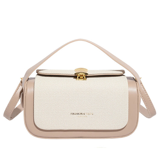 Bolso Cuadrado Pequeño de Hombro Retro Estilo Lujo