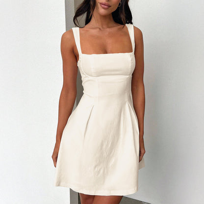 Vestido strapless con lazo mariposa para banquete y fiesta