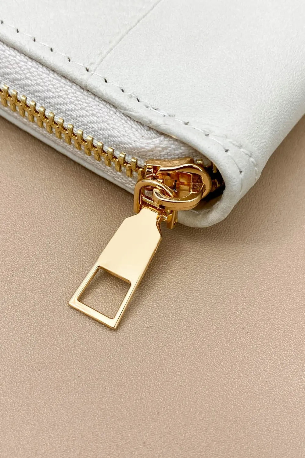 Cartera Pequeña de Piel Sintética con Múltiples Compartimentos