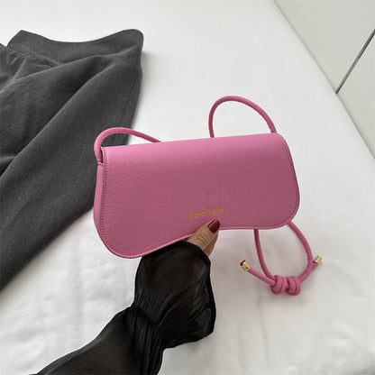 Bolso de axila minimalista de verano en PU