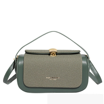 Bolso Cuadrado Pequeño de Hombro Retro Estilo Lujo