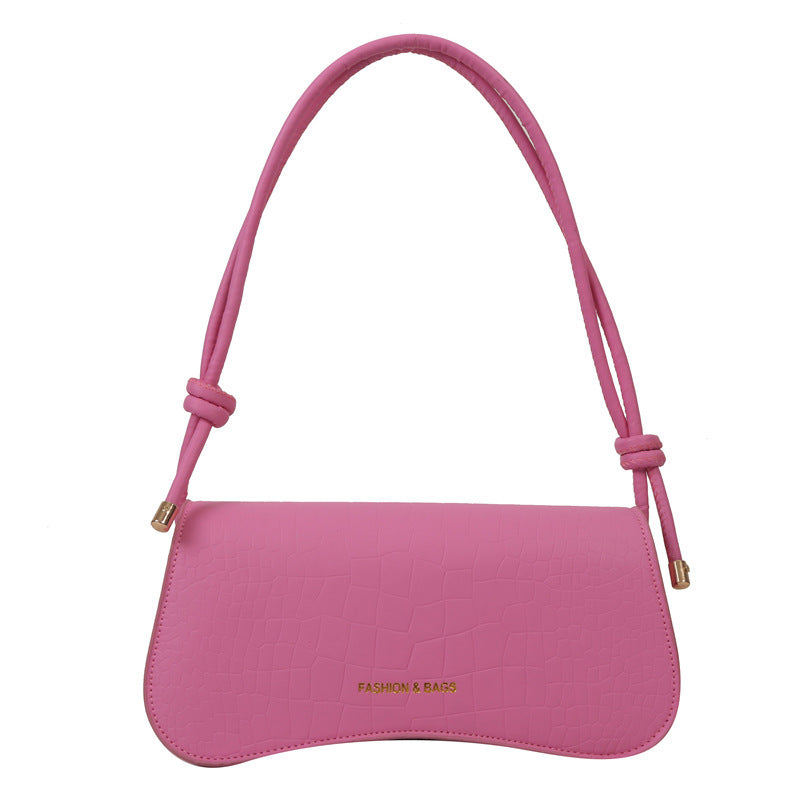 Bolso de axila minimalista de verano en PU