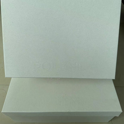 Bolso Cubo de Piel de Vaca con Forma de Lazo y Bolsa Interior Extraíble