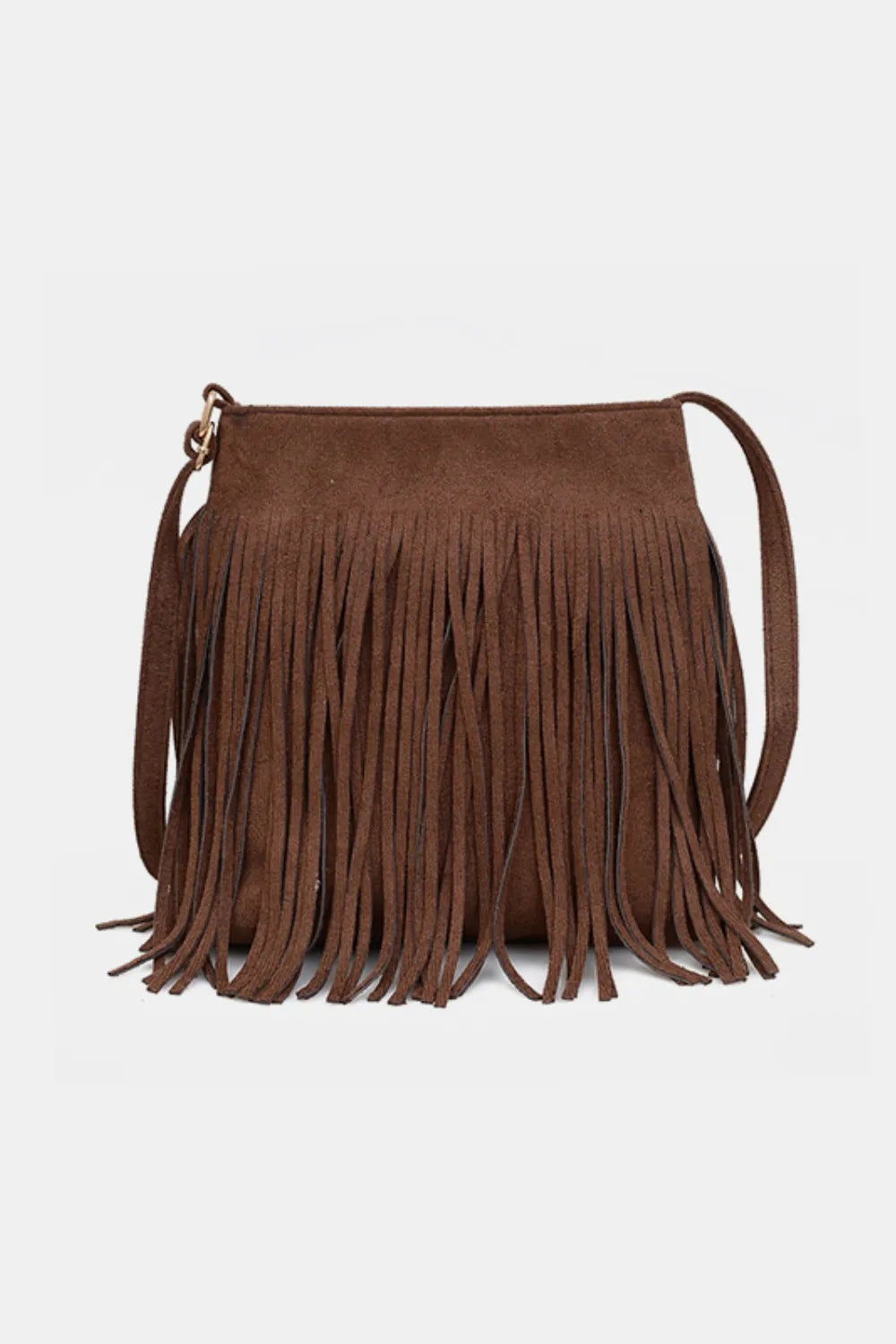 Bolso Bandolera de Ante con Flecos