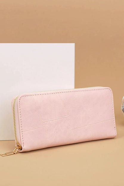Cartera Pequeña de Piel Sintética con Múltiples Compartimentos