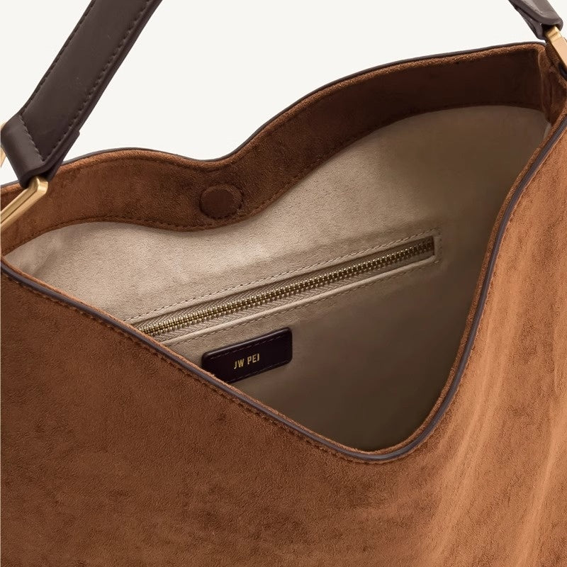Bolso tote de gran capacidad con diseño relajado de un solo hombro