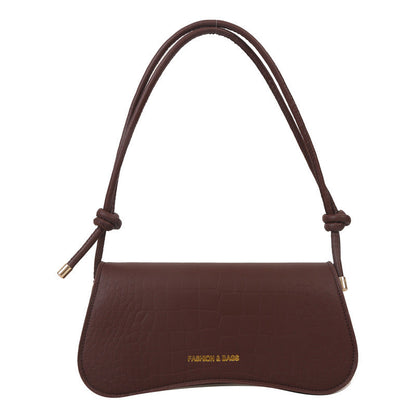 Bolso de axila minimalista de verano en PU