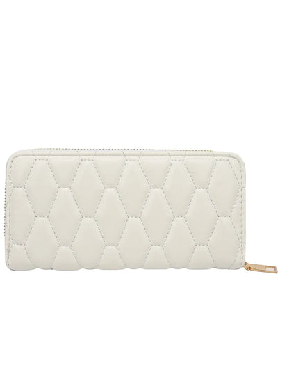 Cartera Pequeña de Piel Sintética de Color Liso