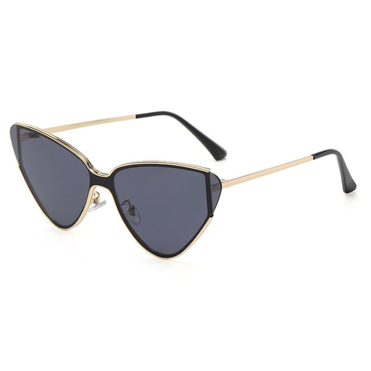 Gafas de sol cat eye retro de montura grande