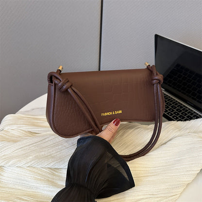 Bolso de axila minimalista de verano en PU