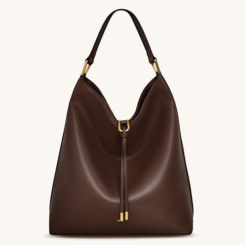 Bolso tote de gran capacidad con diseño relajado de un solo hombro
