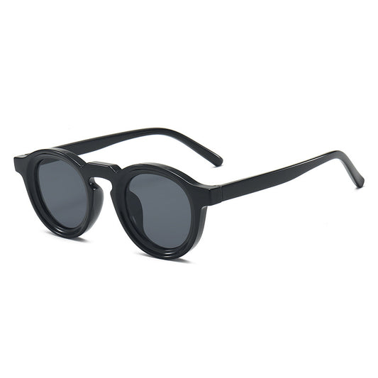 Gafas de Sol Redondas Vintage Montura Pequeña Protección UV400