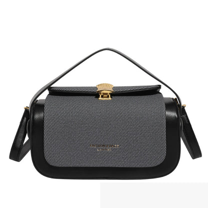 Bolso Cuadrado Pequeño de Hombro Retro Estilo Lujo
