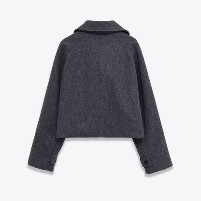 Blazer corta casual y versátil