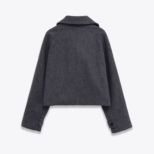 Blazer corta casual y versátil
