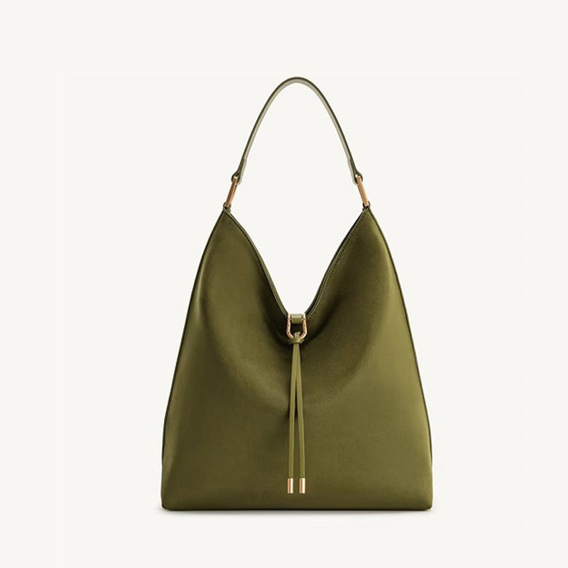 Bolso tote de gran capacidad con diseño relajado de un solo hombro