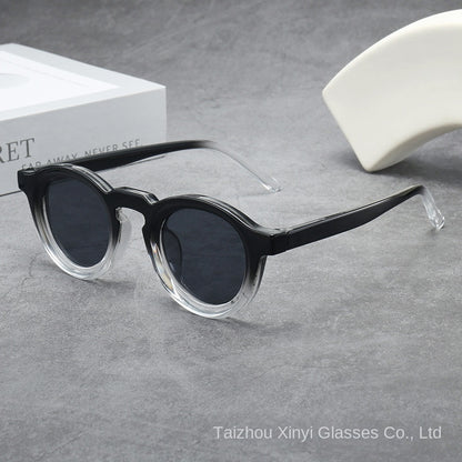 Gafas de Sol Redondas Vintage Montura Pequeña Protección UV400