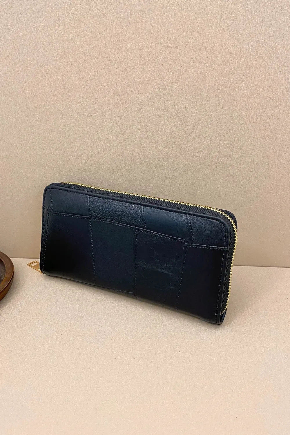 Cartera Pequeña de Piel Sintética con Múltiples Compartimentos