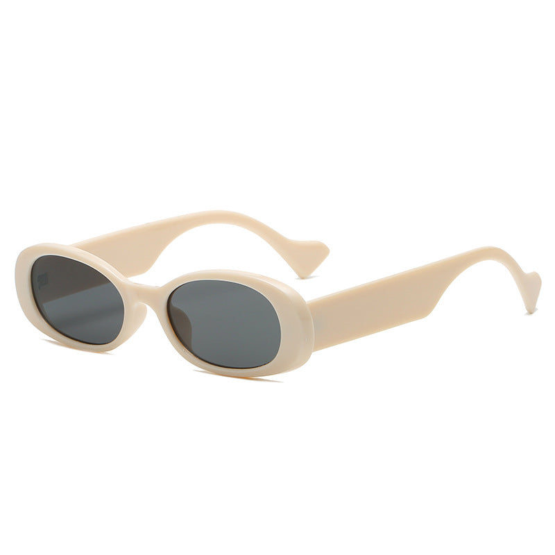 Gafas de sol ovaladas retro de montura pequeña