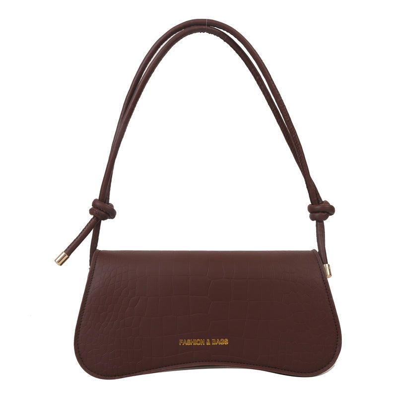 Bolso de axila minimalista de verano en PU